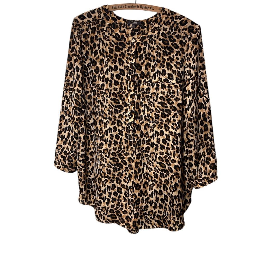 NYDJ Animal Print Blouse